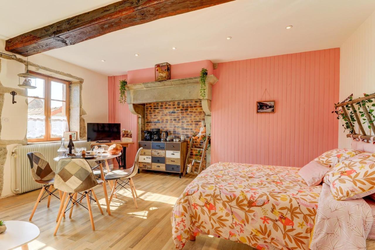 Le Petit Pressoir - Charmant Studio Collonges-en Charollais ภายนอก รูปภาพ