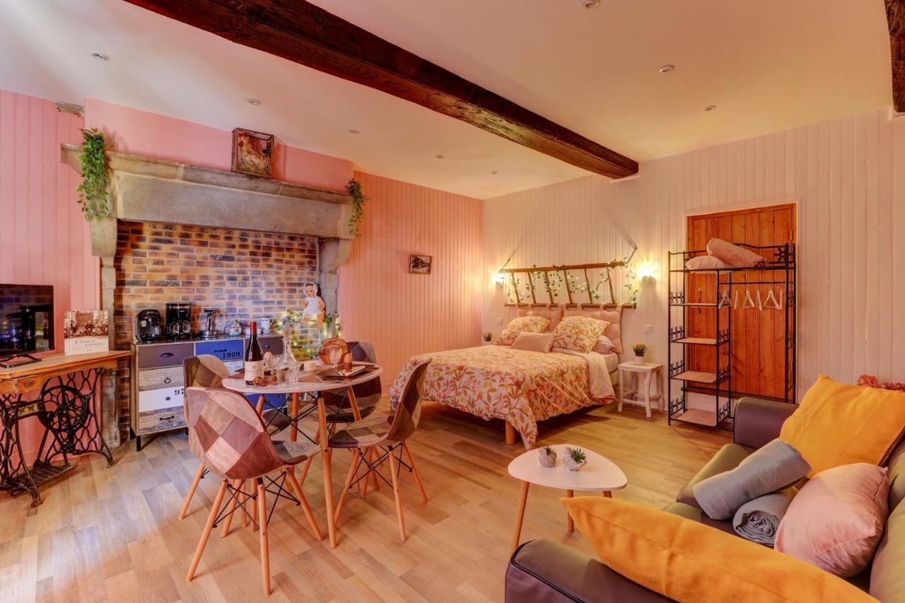 Le Petit Pressoir - Charmant Studio Collonges-en Charollais ภายนอก รูปภาพ