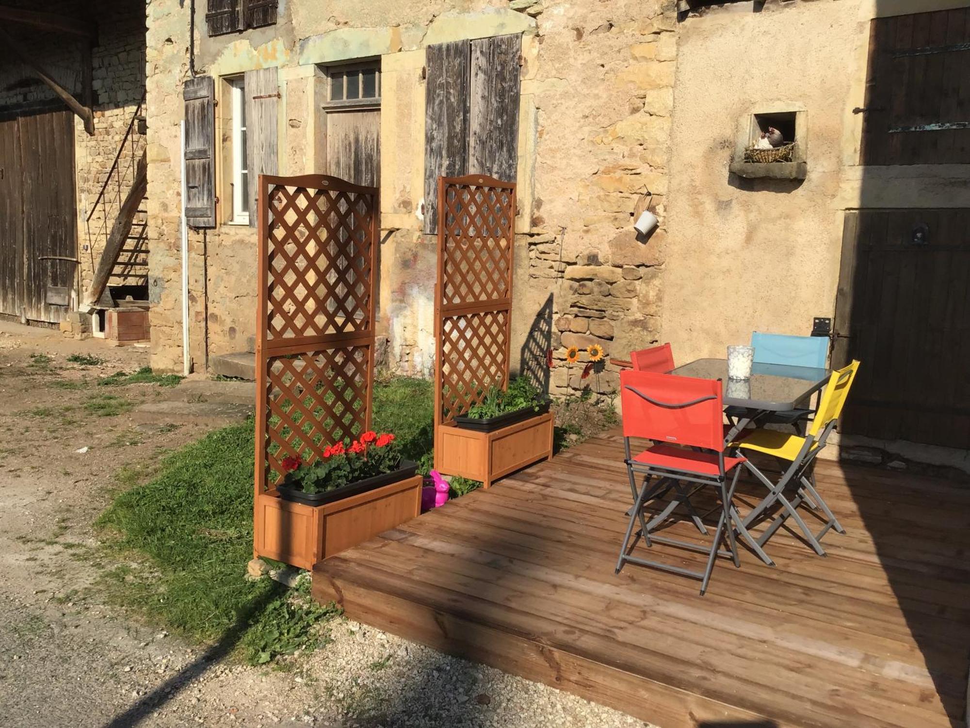 Le Petit Pressoir - Charmant Studio Collonges-en Charollais ภายนอก รูปภาพ